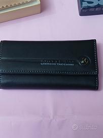 Porta chiavi Sergio Tacchini nuovo  in pelle 