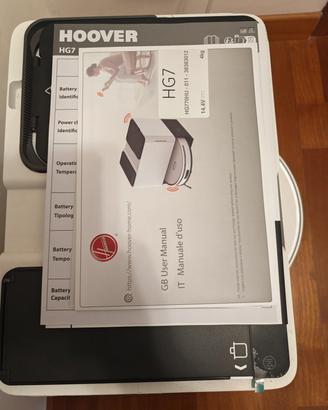 robot aspirapolvere lavapavimenti Hoover HG770HU 