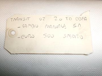 Cambio manuale 5 marce per transit 2004 2.0td