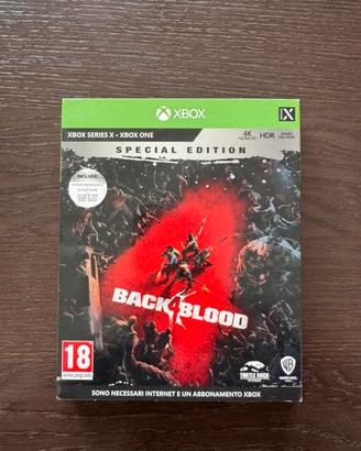 Black 4 blood special edition xbox