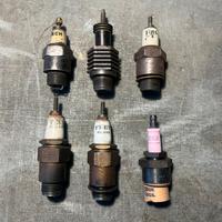 Candele moto d’epoca da collezione