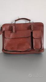 Borsa da lavoro in pelle vintage