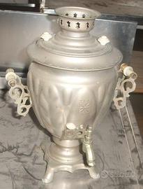 Samovar Russo Vintage - Antica Teiera a Carbone/Le