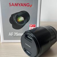 Samyang 75mm f1.8