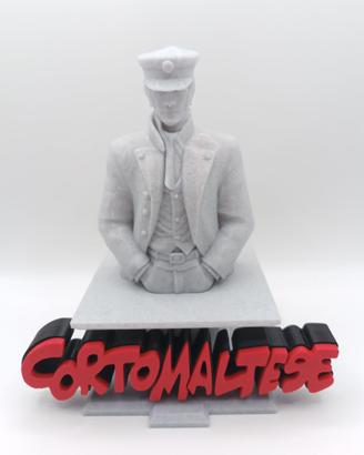Corto Maltese Busto Fumetti Statua Busto Figure 3D