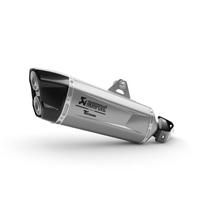 Terminale Akrapovic color titanio per tenere 700 2