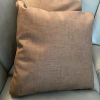 Cusino arredo  50x50  ecopelle/pelle/tessuto