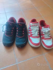 scarpe Puma e Adidas 38