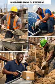 Operaio da cantiere o produz. con patente muletto