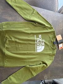 Felpa the north face verde oliva