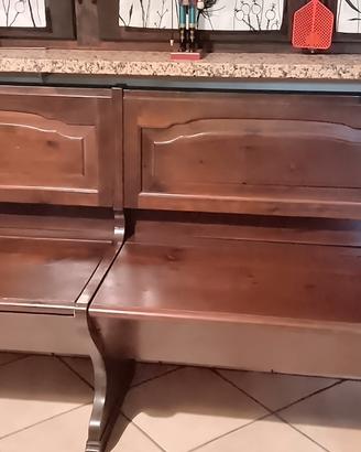 Cassapanca in legno