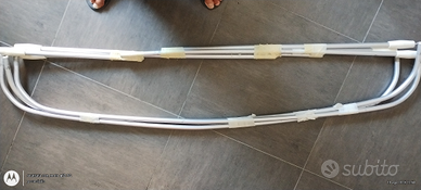 2 tendalini senza stoffa per barca