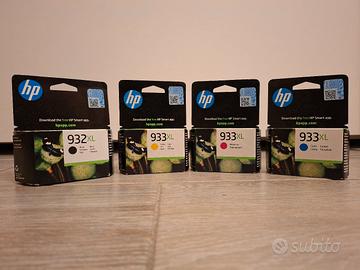 Ricambio cartucce originali hp completo