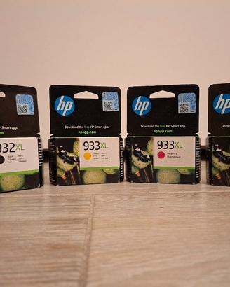 Ricambio cartucce originali hp completo