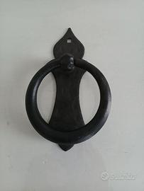 Anello ferro battuto per porta
