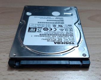 HD 2,5" Toshiba 1TB, 8MB, 5400 RPM, SATA