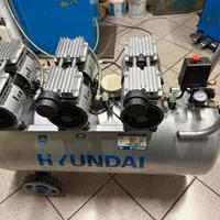 Compressore hyundai 100 lt super silenziato