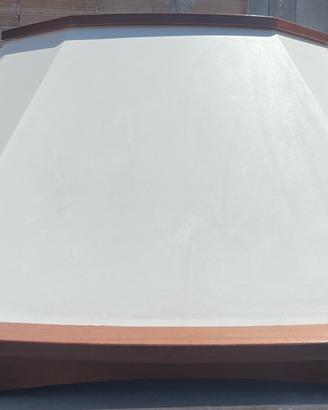 Cappa con aspiratore arte povera