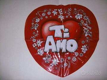 cuore gonfiabile da appendere san valentino