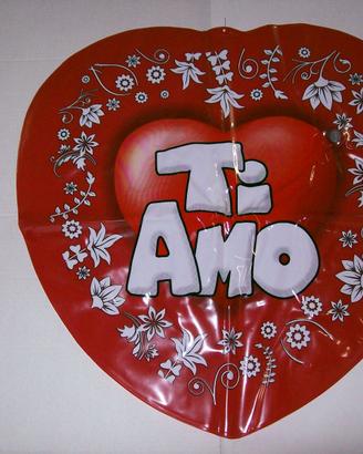 cuore gonfiabile da appendere san valentino