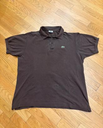 Polo Lacoste Tg Fr6 (XL 54) Marrone
