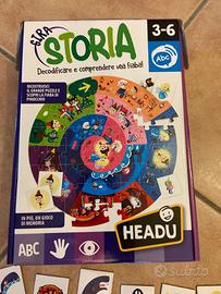 Gioco gira storia cappuccetto rosso headu