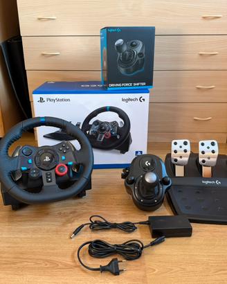 Logitech G29 + Cambio, pari al nuovo