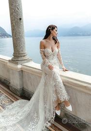 Abito da Sposa Chic Romantico in Pizzo
