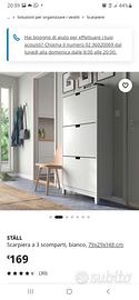 scarpiera IKEA stall