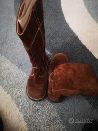 Kickers stivale camoscio