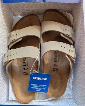 Birkenstock Arizona Faded Khaki TG 43 NUOVE