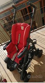 passeggino trio "Inglesina Zippy Free" usato