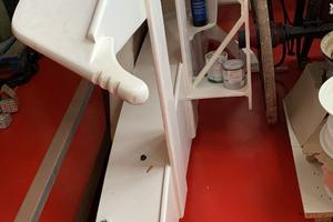 Patino bianco in legno