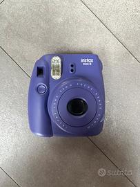 Macchina fotografica polaroid instax mini 8 viola