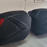 BMW r1200r 2015 valigie telaio  e piastra Givi