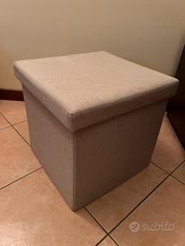 Pouf contenitore neige