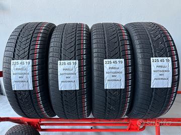 4 gomme 225 45 19 PIRELLI INVERNALE