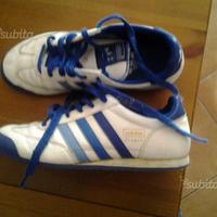 Adidas originali blu e bianche n. 36 e mezzo