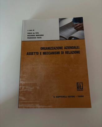 Libro - Organizzazione aziendale