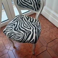 sedia zebrata
