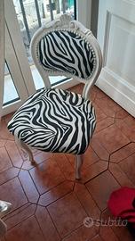 sedia zebrata
