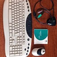 Tastiera iTouch senza fili Logitech Cordless usata