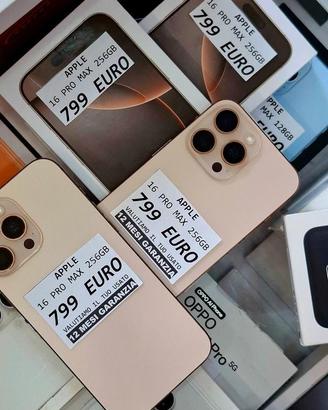 IPHONE 16 PRO MAX 256GB titanio sabbia