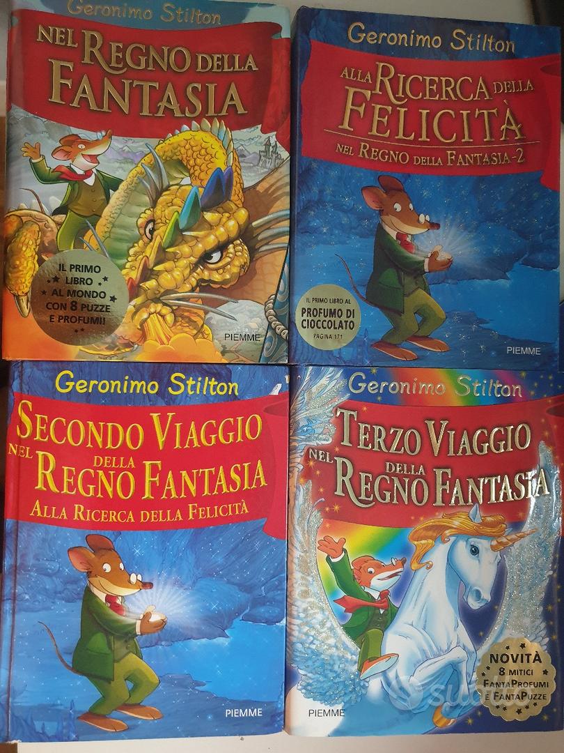 VIAGGIO NEL REGNO DELLA FANTASIA primo secondo e terzo volume