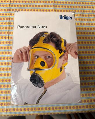 Maschera antigas pieno facciale Drager
