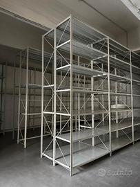 scaffalature incastro e portapallets  usate