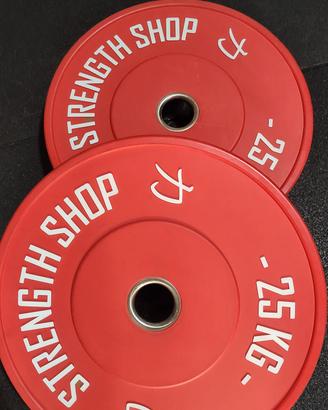 dischi palestra bumper 25kg