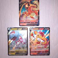 Lotto Carte Pokemon Ita Rare Charizard V 017/172