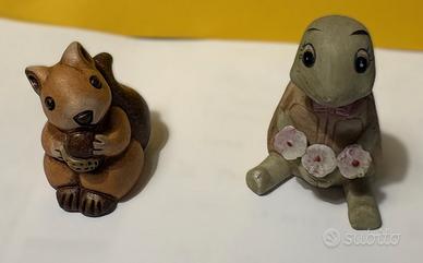 Coppia Animaletti THUN - Scoiattolo e Tartaruga