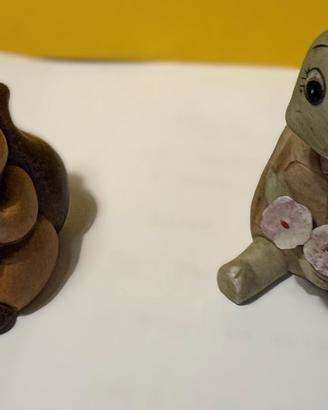 Coppia Animaletti THUN - Scoiattolo e Tartaruga